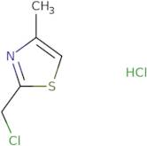 2-(Chloromethyl)-4-methyl-1,3-thiazole hydrochloride