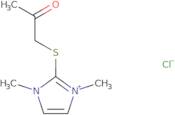 1,3-Dimethyl-2-[(2-oxopropyl)sulfanyl]-1H-imidazol-3-ium chloride