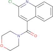 2-Chloro-4-(morpholine-4-carbonyl)quinoline