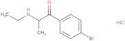 1-(4-Bromophenyl)-2-(ethylamino)propan-1-one, hydrochloride