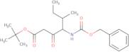 (4S,5S)-tert-Butyl 4-(((benzyloxy)carbonyl)amino)-5-methyl-3-oxoheptanoate