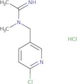 N-[(6-Chloropyridin-3-yl)methyl]-N-methylethanimidamide hydrochloride