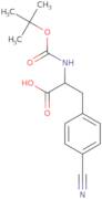 2-((tert-Butoxycarbonyl)amino)-3-(4-cyanophenyl)propanoic acid