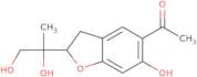 1-[2-(1,2-Dihydroxypropan-2-yl)-6-hydroxy-2,3-dihydro-1-benzofuran-5-yl]ethanone