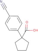 1-(4-Cyanophenyl)cyclopentane-1-carboxylic acid