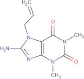 7-Allyl-8-amino-1,3-dimethyl-3,7-dihydro-1H-purine-2,6-dione