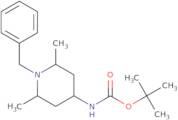 tert-Butyl N-(1-benzyl-2,6-dimethylpiperidin-4-yl)carbamate