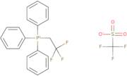 Triphenyl(2,2,2-trifluoroethyl)phosphanium trifluoromethanesulfonate