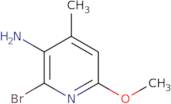 2-Bromo-6-methoxy-4-methyl-pyridin-3-ylamine