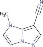 1-Methyl-1H-imidazo[1,2-b]pyrazole-7-carbonitrile