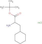 Cyclohexanepropanoic acid, α-​amino-​, 1,​1-​dimethylethyl ester, hydrochloride