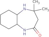 4,4-Dimethyl-decahydro-1H-1,5-benzodiazepin-2-one