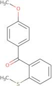 4-Methoxy-2'-thiomethylbenzophenone