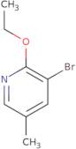 3-Bromo-2-ethoxy-5-methyl-pyridine