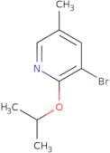 3-Bromo-2-isopropoxy-5-methylpyridine