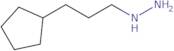 (3-Cyclopentylpropyl)hydrazine