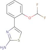 4-[2-(Difluoromethoxy)phenyl]-1,3-thiazol-2-amine