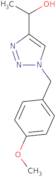 1-{1-[(4-Methoxyphenyl)methyl]-1H-1,2,3-triazol-4-yl}ethan-1-ol