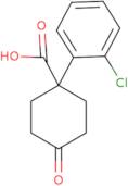 1-(2-Chlorophenyl)-4-oxocyclohexanecarboxylic acid