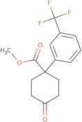 Methyl 4-oxo-1-[3-(trifluoromethyl)phenyl]cyclohexanecarboxylate