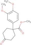 Methyl 1-(3,4-dimethoxyphenyl)-4-oxocyclohexanecarboxylate