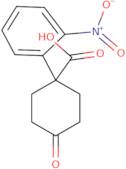 1-(2-Nitrophenyl)-4-oxocyclohexanecarboxylic acid