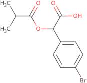 2-(4-Bromophenyl)-2-(isobutyryloxy)acetic Acid