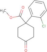 Methyl 1-(2-chlorophenyl)-4-oxocyclohexanecarboxylate