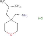 (4-Isobutyltetrahydro-2H-pyran-4-yl)methanamine hydrochloride