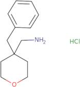 (4-Benzyloxan-4-yl)methanamine hydrochloride