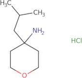 4-Isobutyltetrahydro-2H-pyran-4-amine hydrochloride