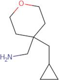 [4-(Cyclopropylmethyl)oxan-4-yl]methanamine