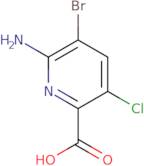 6-Amino-5-bromo-3-chloropyridine-2-carboxylic acid