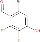 6-bromo-2,3-difluoro-4-hydroxybenzaldehyde