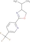 2-[(4R)-4-Isopropyl-4,5-dihydro-2-oxazolyl]-5-(trifluoromethyl)pyridine
