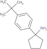 1-(4-tert-Butylphenyl)cyclopentan-1-amine