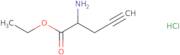 Ethyl 2-aminopent-4-ynoate hydrochloride