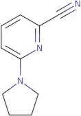 6-(Pyrrolidin-1-yl)pyridine-2-carbonitrile