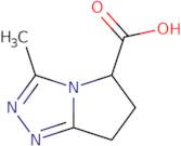 3-Methyl-5H,6H,7H-pyrrolo[2,1-c][1,2,4]triazole-5-carboxylic acid