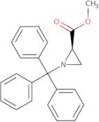 Methyl (2R)-1-(triphenylmethyl)aziridine-2-carboxylate