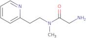 2-Amino-N-methyl-N-[2-(pyridin-2-yl)ethyl]acetamide