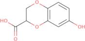 7-Hydroxy-2,3-dihydro-1,4-benzodioxine-2-carboxylic acid