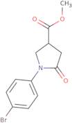 Methyl 1-(4-bromophenyl)-5-oxopyrrolidine-3-carboxylate