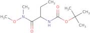 (S)-2-(Boc-amino)-N-methoxy-N-methylbutyramide ee