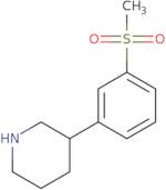 3-(3-(Methylsulfonyl)phenyl)piperidine