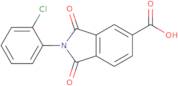 2-(2-Chlorophenyl)-1,3-dioxo-2,3-dihydro-1H-isoindole-5-carboxylic acid