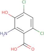 2-Amino-4,6-dichloro-3-hydroxybenzoicacid