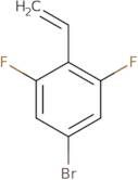 4-Bromo-2,6-difluorostyrene