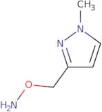 o-[(1-Methyl-1H-pyrazol-3-yl)methyl]hydroxylamine hydrochloride