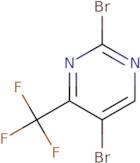 2,5-Dibromo-4-(trifluoromethyl)pyrimidine